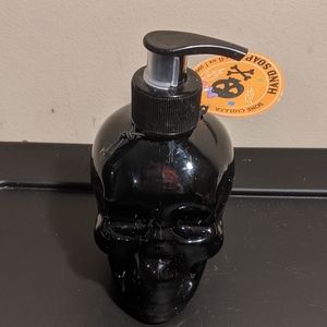 SALE Black Skull Skeleton Halloween Spooky Liquid Bottle Refillable Hand Soap